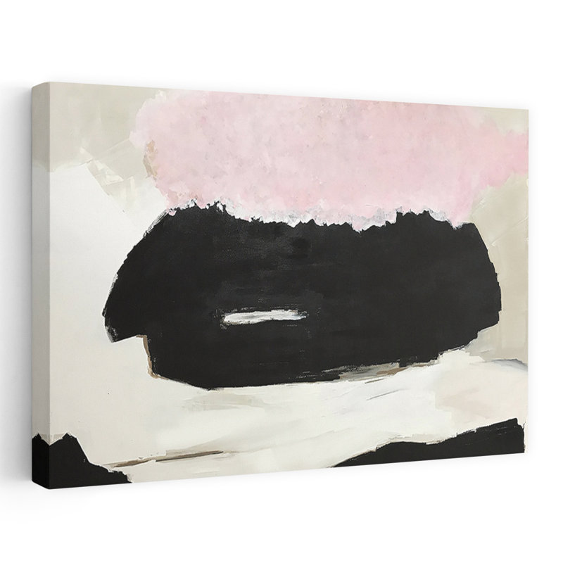 Art contemporain contemporain, H 12 po x l 18 po