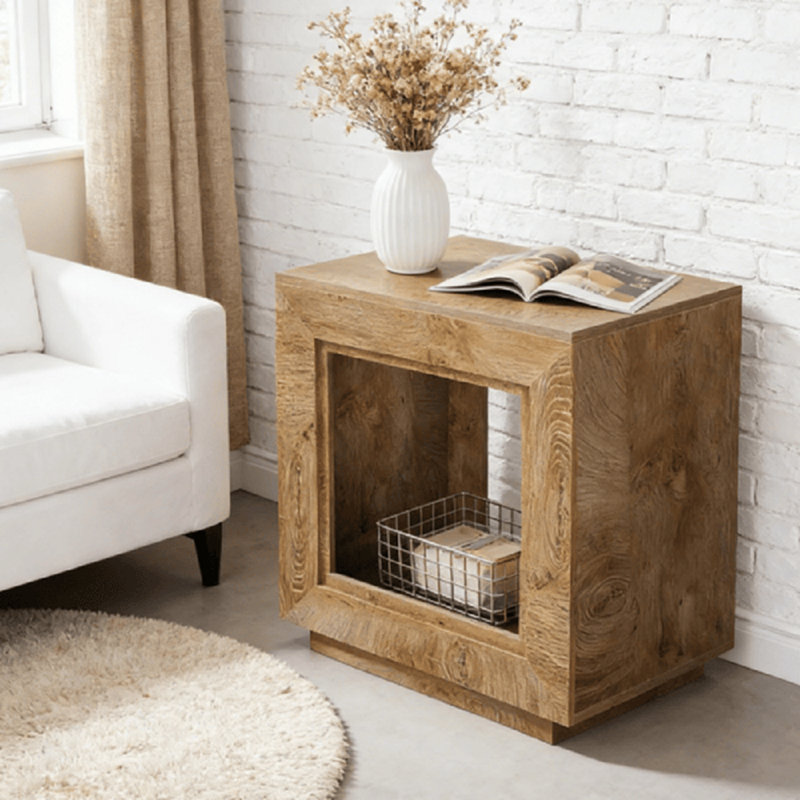 Table de bout compacte Table de chevet moderne