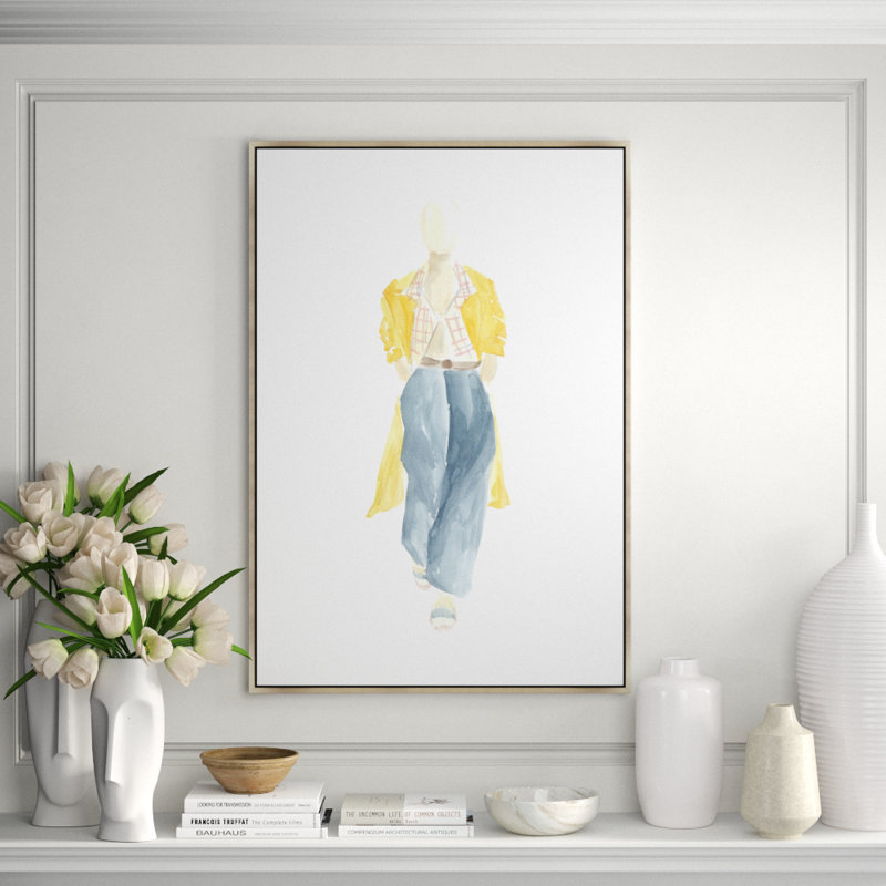 Style Me II Print by Helen Parker, 36.5" H x 25.5" W x 1.5" D, Image Brush Gel