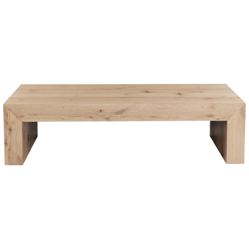 Hudson Solid Wood Single Coffee Table