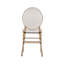 Ensemble de 2 chaises empilables en acrylique-604097574