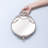 Eisenhauer Metal Oval Wall Mirror