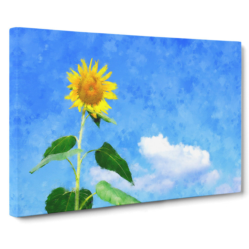 Sunflower Vol.3 - Wrapped Canvas Print, 35cm H x 76cm W x 3cm D