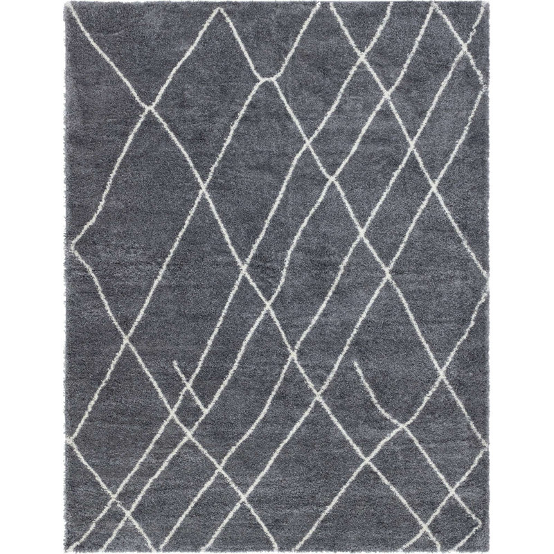 Striped Indoor Rug, Rectangle 9'10" x 13'1"