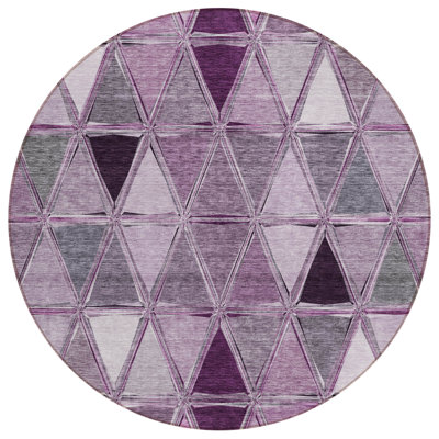 Antuane Washable Geometric Indoor / Outdoor Rug