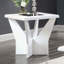 Table de bout blanche 1Pc