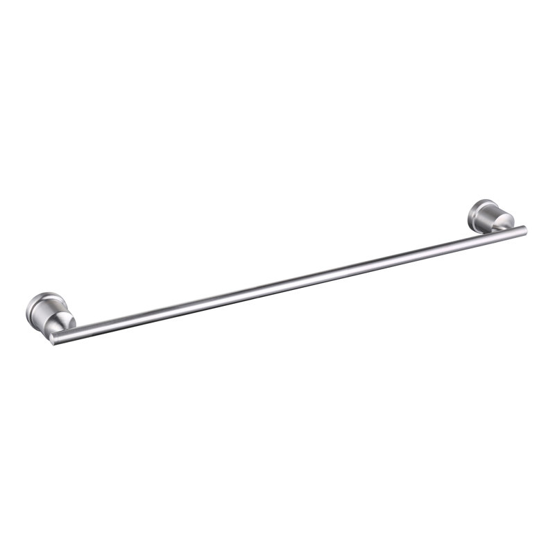 Barre à serviettes murale 24 po, Nickel brossé