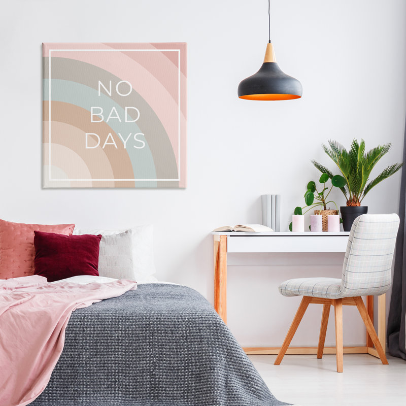 «No Bad Days Rainbow» par Anna Quach, H 36 po x l 36 po
