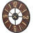 Boardroom Large Wood Wall Clock, C3394