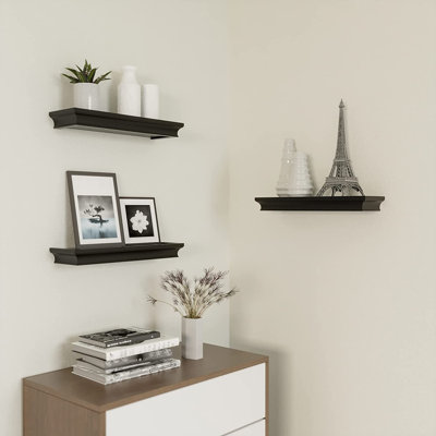 Marjut 3 Piece Floating Shelf