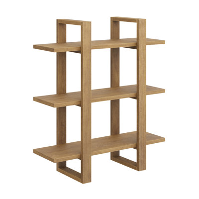 28" Solid Wood Floating Shelf