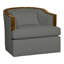 Fauteuil d'appoint pivotant Thom Filicia-91665649-91665683