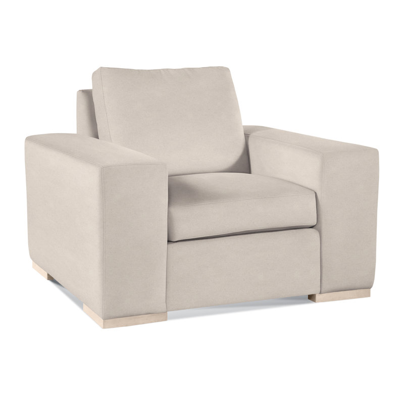 Memphis Armchair, Black, Elite Dove Linen