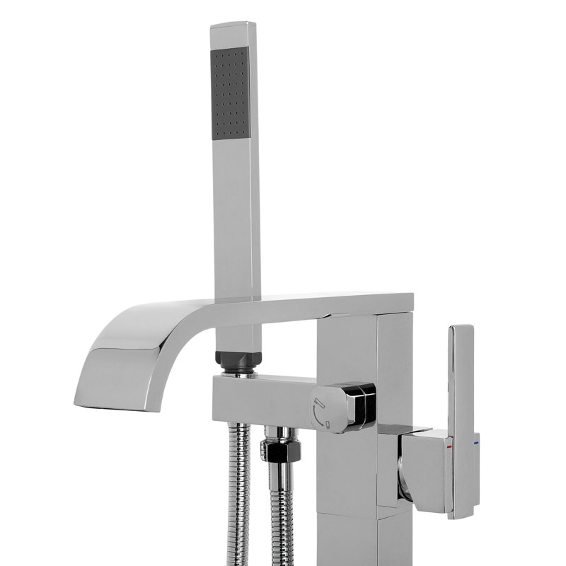 1 Handle Floor Bath Filler with Diverter