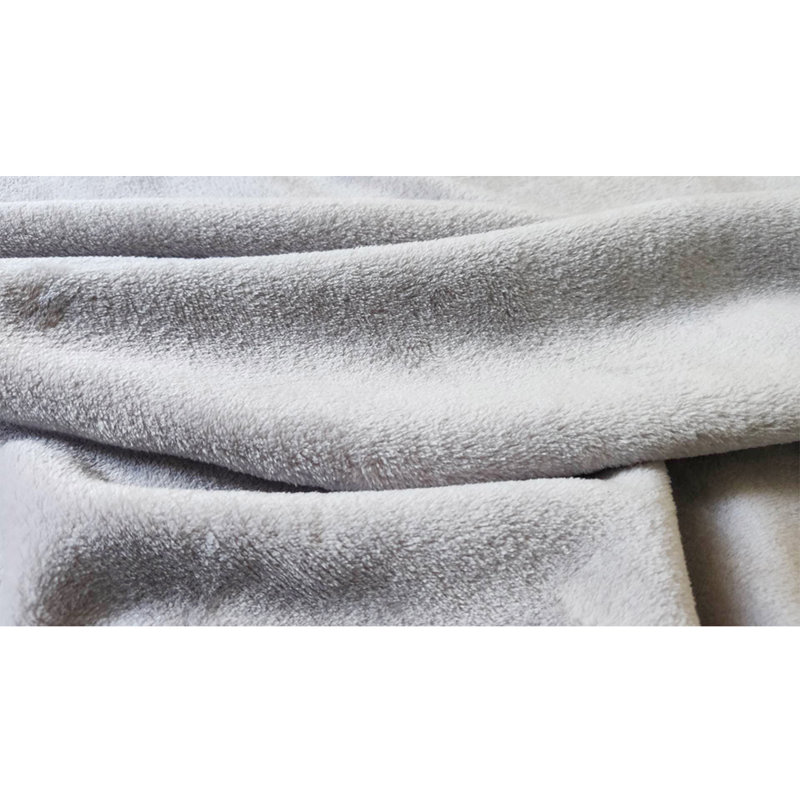 Couverture en molleton Ultra Plush, Grand, Gris pâle
