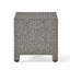 Table d'appoint cubique en rotin
