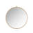 Metal Flat Wall Mirror with Hooks-1325660935-1325660941