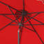 Parasol d'extérieur festonné inclinable 101 po Poppy-482910545