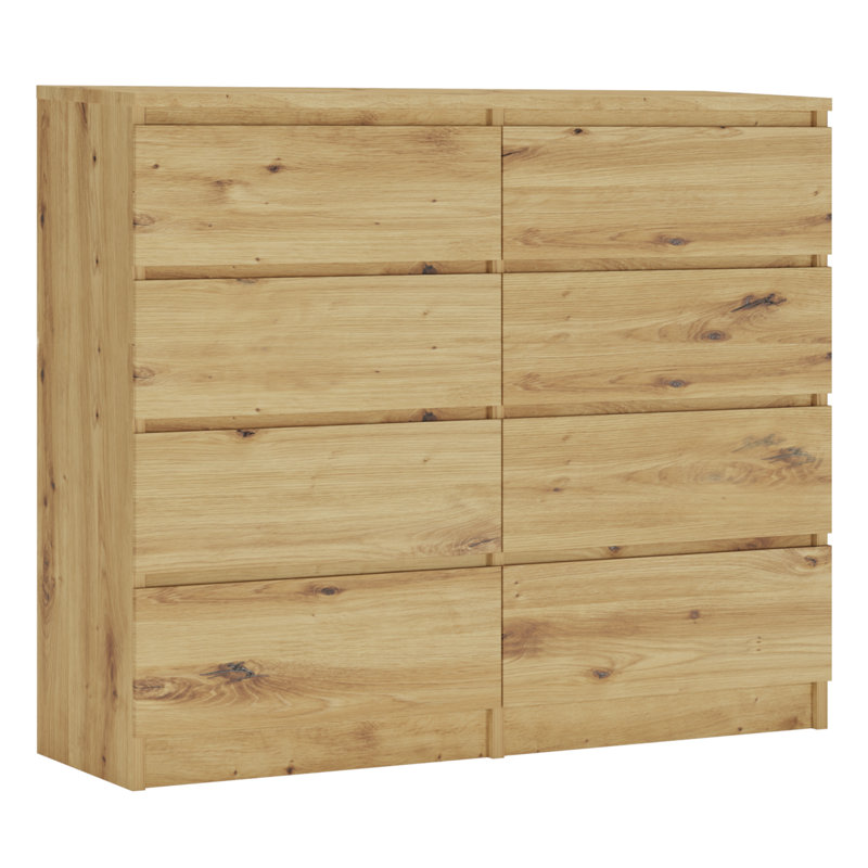 Ismeta Chest of 8 Drawers, Brown