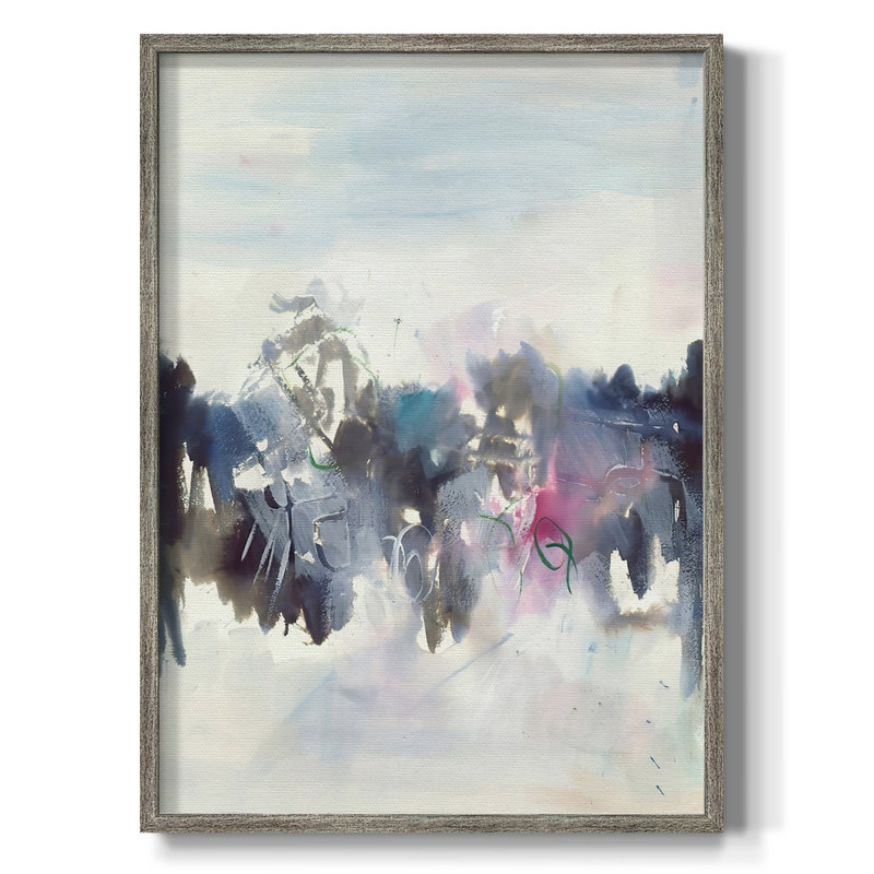 Oiseaux II, reproduction encadrée - bois massif, H 11 po x l 9 po
