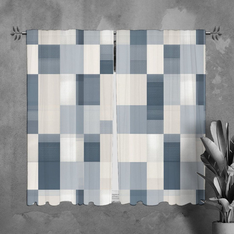 Paire de rideaux obscurcissant en polyester Bardh, L 40 po x L 82 po