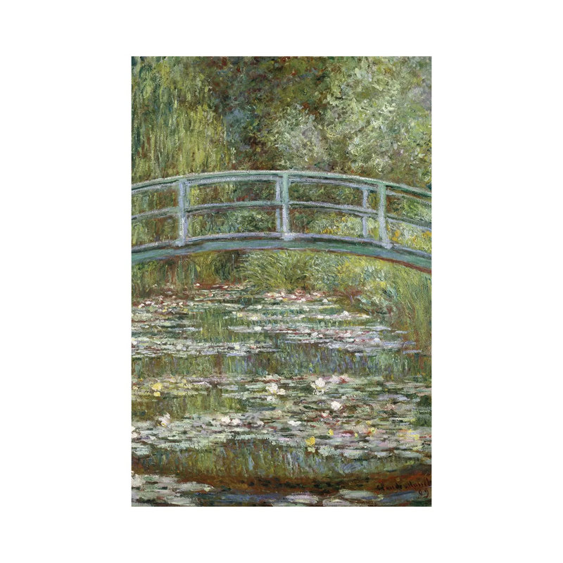 L'étang aux nénuphars, 1899 - Giclée sur toile tendue avec châssis