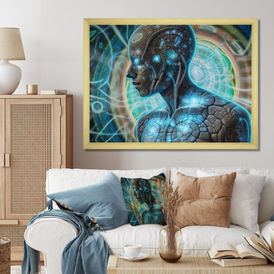 " Future Telepathy Turquoise Cybog "