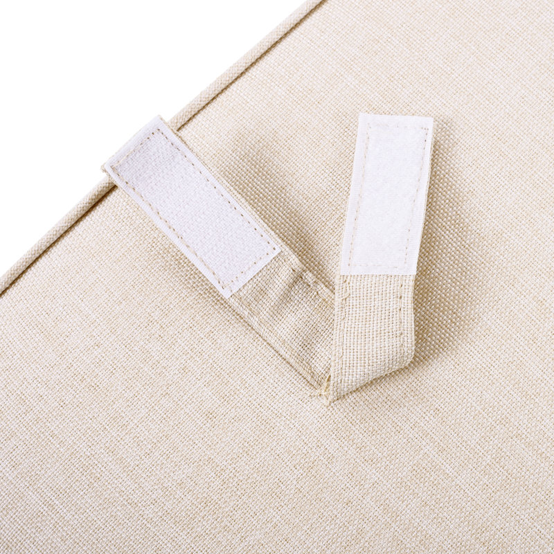 Chaise de patio avec coussins Isham, Coussin en polyester beige / structure en teck