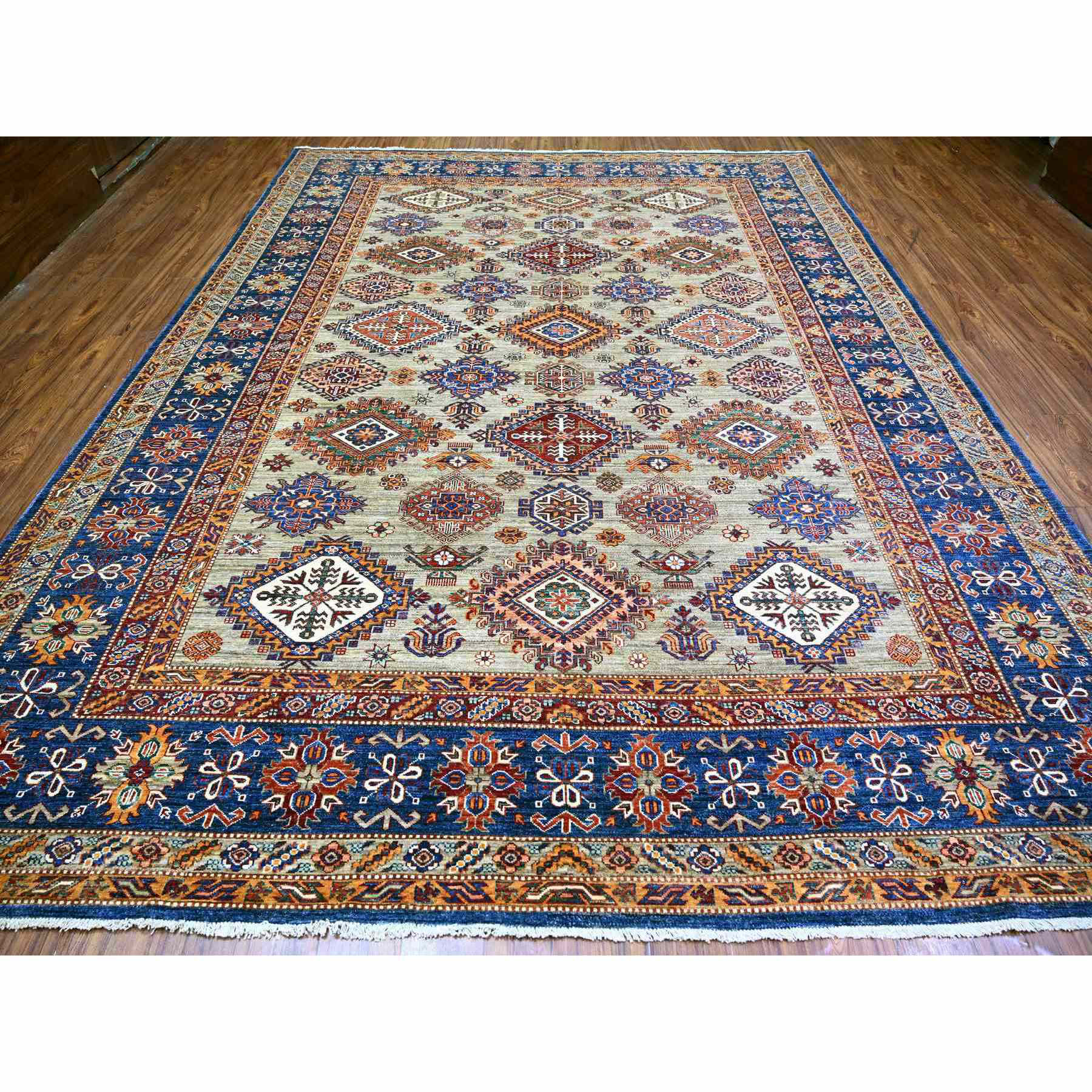 Isabelline Zemrie One-of-a-Kind 10' X 13' New Age Wool Area Rug | Wayfair