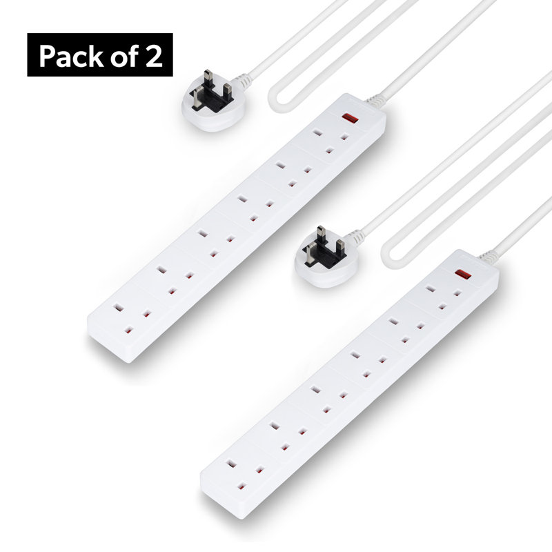 6 Gang Extension Lead