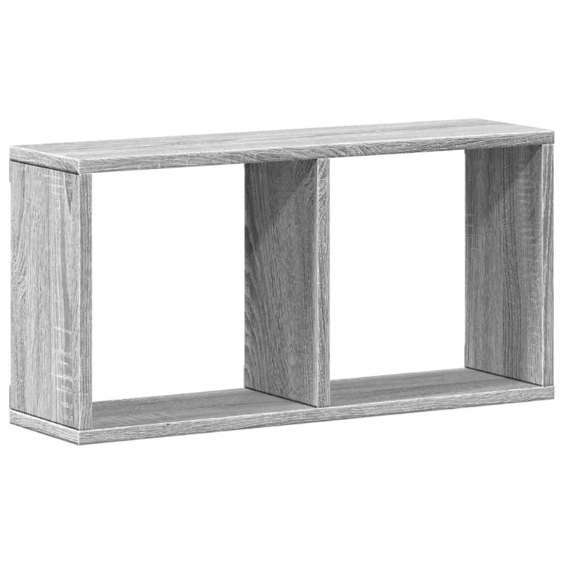Ayame Floating Shelf, Grey Sonoma
