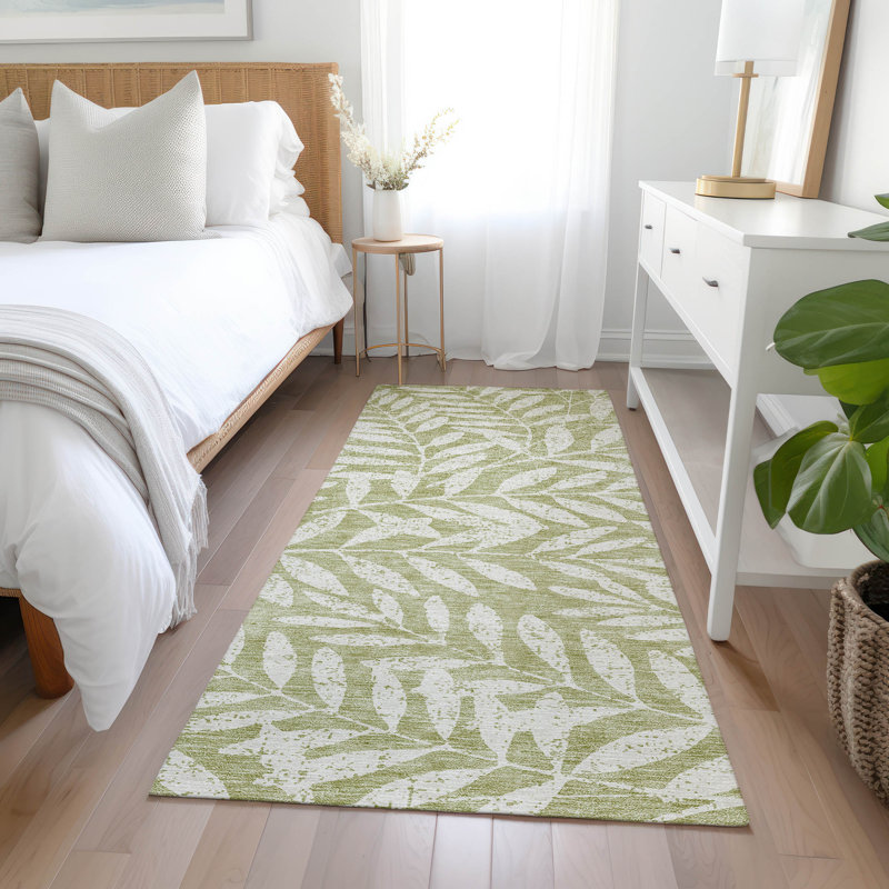 Tapis intérieur / extérieur Lamanna avec envers antidérapant, Tapis de couloir 2 pi 3 po x 7 pi 6 po