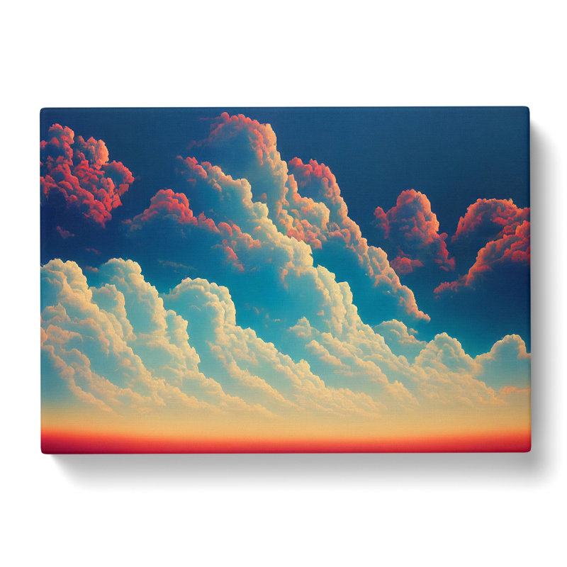 Gracious Clouds - Wrapped Canvas, 40cm H x 60cm W x 3cm D