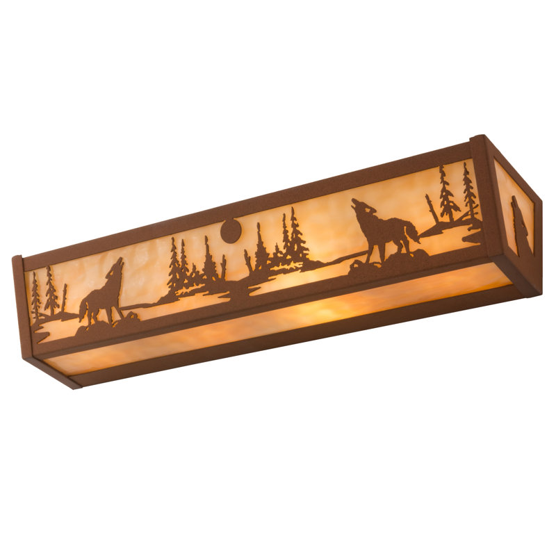 Rustic Lodge 4 - Light Bath Bar