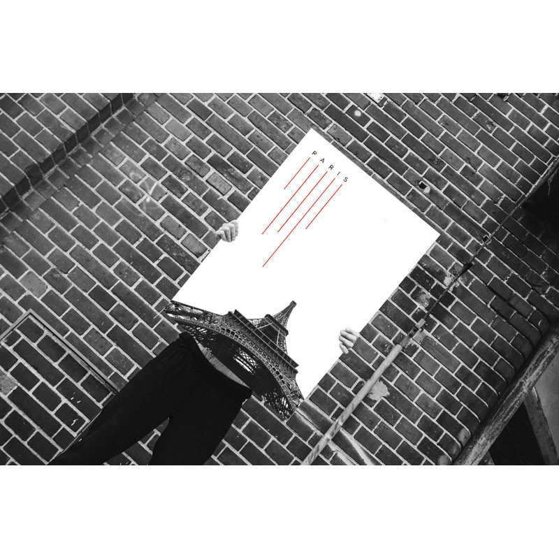 Paris by Bartosz Jasyk - Single Picture Frame Print
