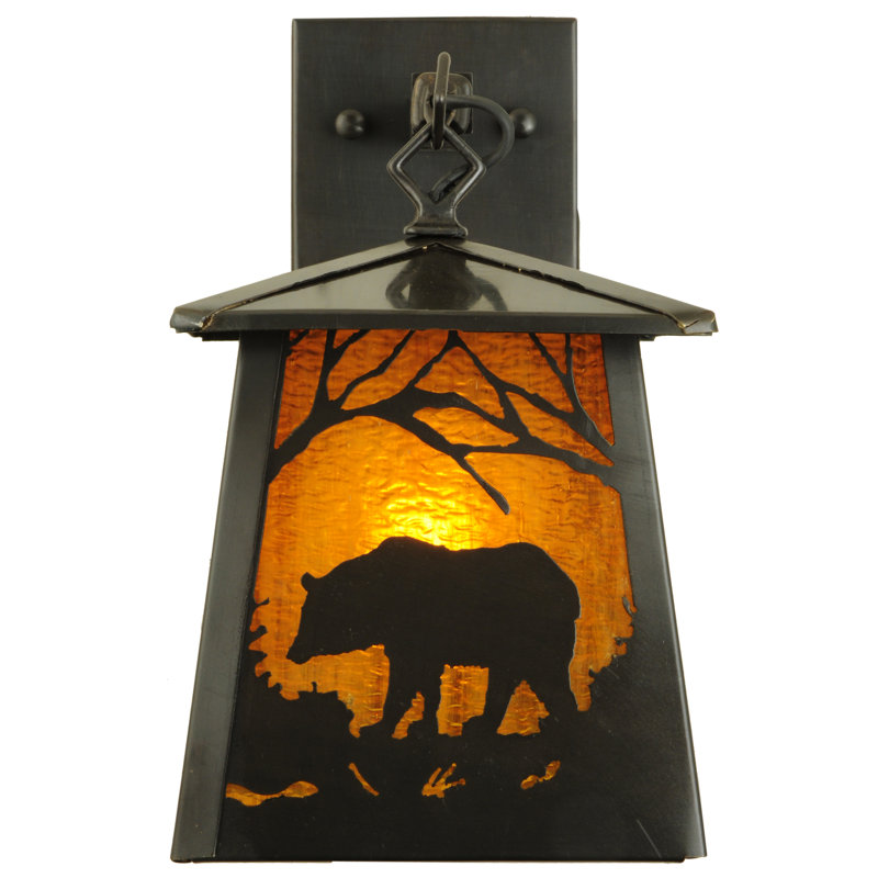 1 - Light Outdoor Wall Lantern
