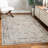 Abhishak Distressed Floral Scroll Indoor Area or Runner Rug-345851983
