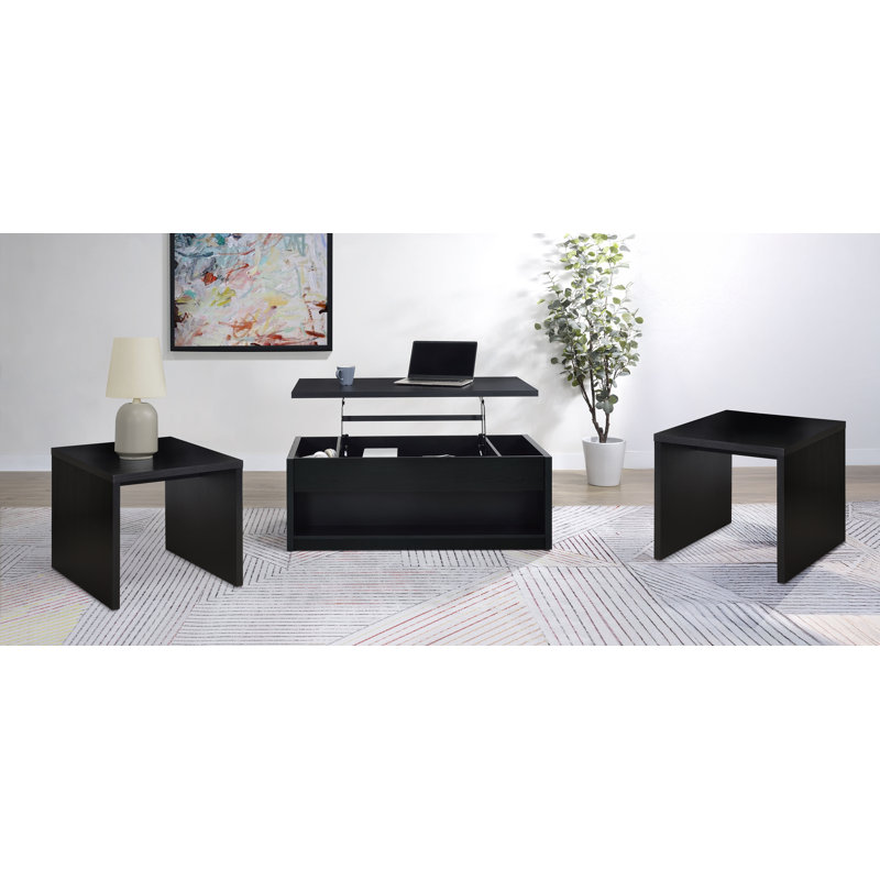 Ensemble de tables basses Gehl, 3 pièces: 2 tables de bout, table basse