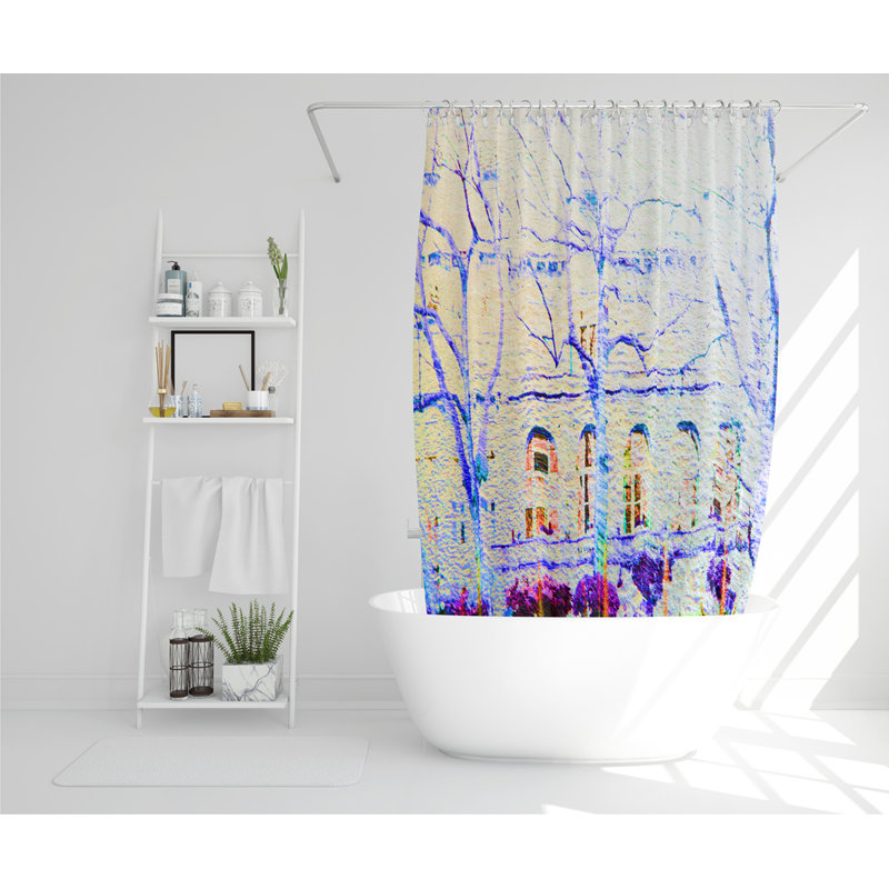 Dimitrius Polyester Shower Curtain Set
