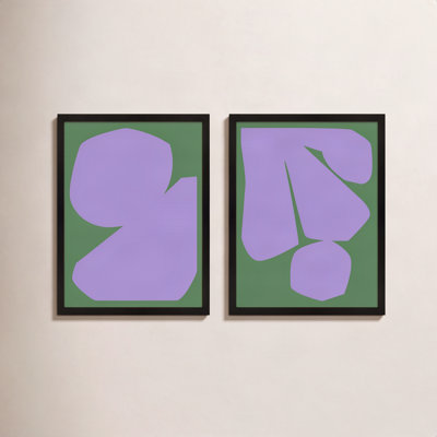 Element 2-Piece Print Set by Michael Kempen