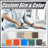 Colourtree Triangle Sun Shade Sail with Installation Hardware Kit-58148946-91533379