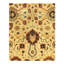 Agra Wool Oriental Area Rug in Beige