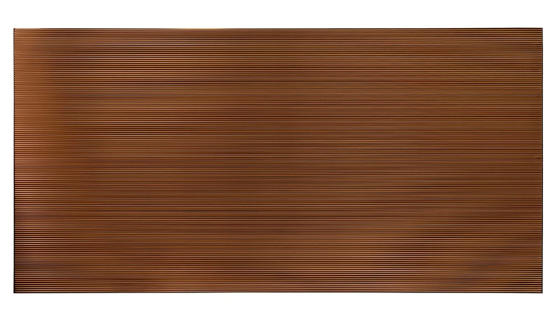 Panneau mural décoratif en vinyle FASÄDE 4 pi x 8 pi, Bronze huilé