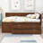 Kouta Wood Daybed with Drawers and Shelves-2034574561-2034574560