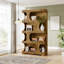 Practical Display Shelves,Bookshelf,S-Shaped Storage Bookcase