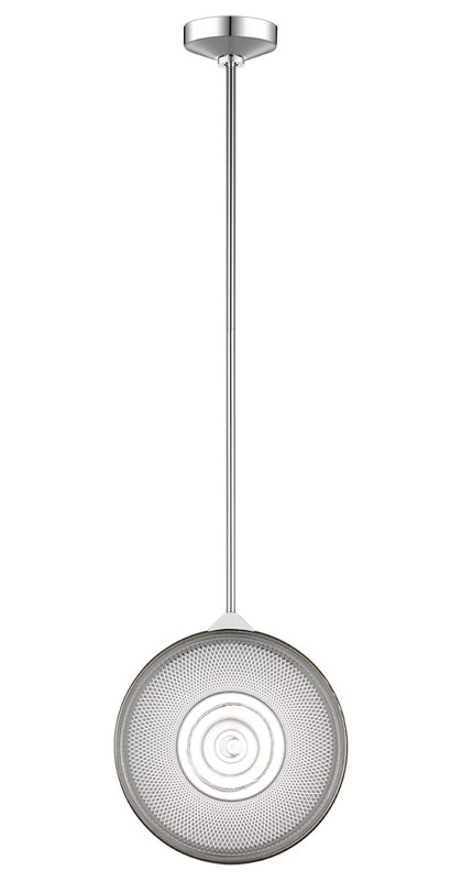 Copper Coast 1 - Light LED Pendant, Polished Nickel