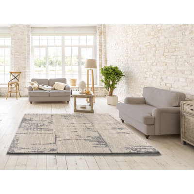 Ricco Abstract Machine Woven / Power Loomed Area Rug
