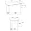 Ensemble de tables basses 3 pièces Armalda-1890809520