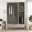 Abby 3 Door 2 Drawer Wardrobe With Mirror-117226793
