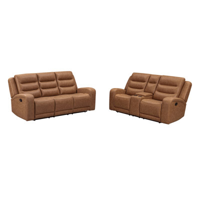 Manual Triple Recline Sofa